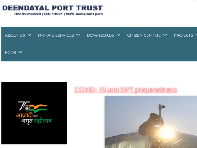 Deendayal Port Trust (DPT) Recruitment 2021: Notification Out for 116 Apprentice Post @deendayalport.gov.in